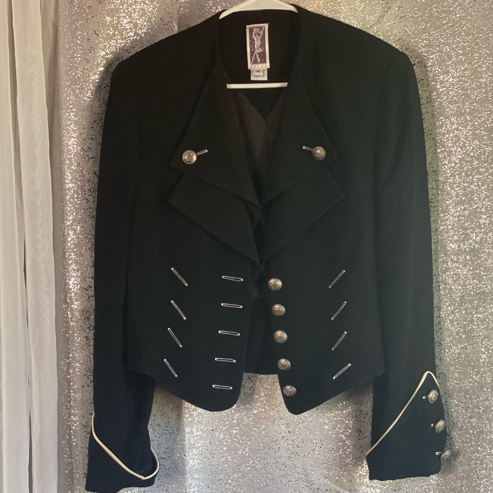 Zelda Black Blazer Size 12